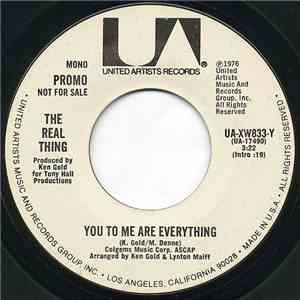 The Real Thing - You To Me Are Everything download flac mp3