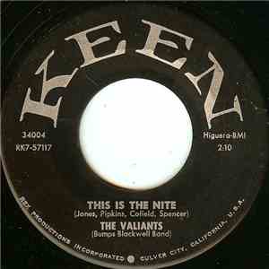 The Valiants - This Is The Nite / Good Golly Miss Molly download flac mp3