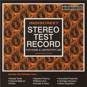 Various - Indiscreet Stereo Test Record download flac mp3