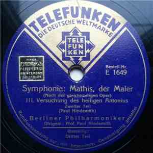 Berliner Philharmoniker - Symphonie: Mathis, Der Maler download flac mp3