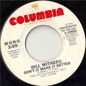 Bill Withers - Don't It Make It Better download flac mp3