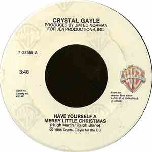 Crystal Gayle - Have Yourself A Merry Little Christmas download flac mp3