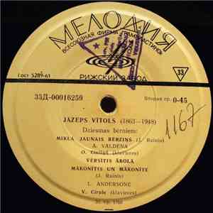 Jāzeps Vītols - Dziesmas Bērniem download flac mp3