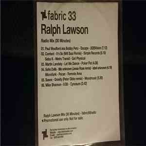 Ralph Lawson - Fabric 33 Radio Mix download flac mp3