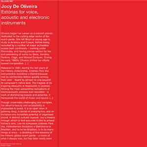 Jocy de Oliveira - Estórias Para Voz, Instrumentos Acústicos e Eletrônicos download flac mp3