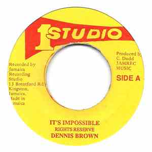 Dennis Brown - It's Impossible download flac mp3