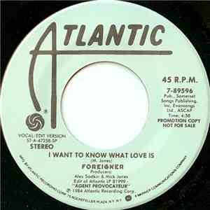 Foreigner - I Want To Know What Love Is download flac mp3