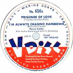 Perry Como / Mildred Bailey, Mildred's Hot Sextet - Prisoner Of Love / Rockin' Chair / Dinah download flac mp3