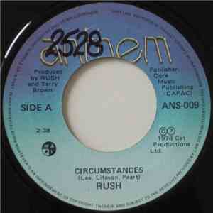 Rush - Circumstances download flac mp3