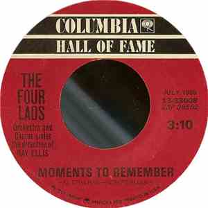 The Four Lads - Moments To Remember / No, Not Much! download flac mp3