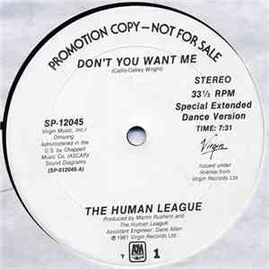 The Human League - Don't You Want Me (Special Extended Dance Version) / Love Action (I Believe In Love) download flac mp3