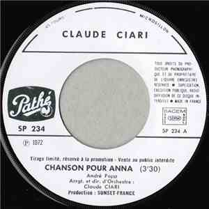 Claude Ciari - Chanson Pour Anna download flac mp3