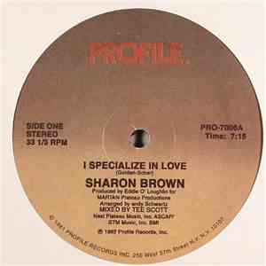 Sharon Brown - I Specialize In Love download flac mp3