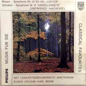 Concertgebouworkest - Symphonie Nr 41 (Mozart) Symphonie Nr 8 (Schubert) download flac mp3