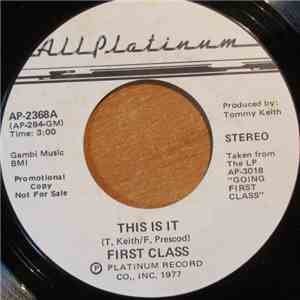 First Class  - This Is It download flac mp3