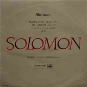 Beethoven - Solomon , Herbert Menges, Philharmonia - Piano Concerto No. 3 In C Minor, Op. 37 / Sonata No. 22 In F Major, Op. 54 download flac mp3