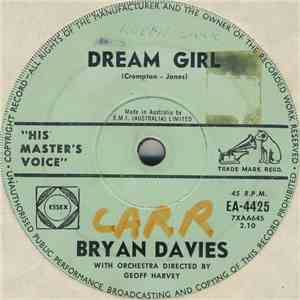 Bryan Davies - Dream Girl / Then I'll Know download flac mp3