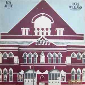 Roy Acuff - Sings Hank Williams (For The First Time) download flac mp3