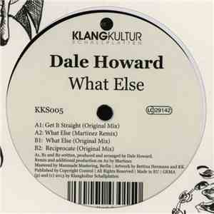 Dale Howard - What Else download flac mp3