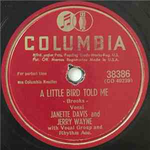 Janette Davis And Jerry Wayne - A Little Bird Told Me ~ If That Isn't Love, What Is? download flac mp3
