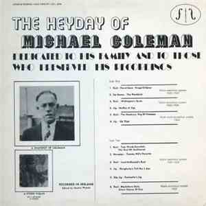 Michael Coleman  - The Heyday Of Michael Coleman download flac mp3
