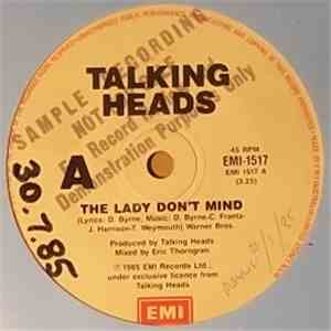 Talking Heads - The Lady Don't Mind download flac mp3