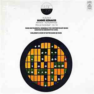 Iannis Xenakis / Paris Instrumental Ensemble For Contemporary Music, Konstantin Simonovitch - Album 2 - Polla Ta Dhina / ST 10=1,080262 / Akrata / Achorripsis download flac mp3
