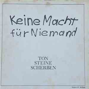 Ton Steine Scherben - Keine Macht Für Niemand download flac mp3