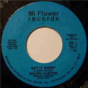 Ralph Carter - Get It Right download flac mp3