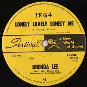 Brenda Lee - Lonely Lonely Lonely Me / As Usual download flac mp3