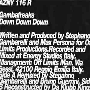 Gambafreaks - Down Down Down download flac mp3