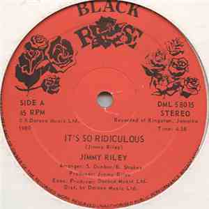 Jimmy Riley - It's So Ridiculous / Behave Dubwise download flac mp3