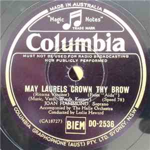 Joan Hammond - May Laurels Crown Thy Brow / The Names So Holy download flac mp3