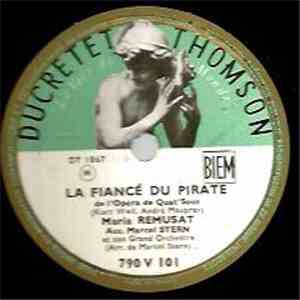 Maria Remusat Et Son Grand Orchestra - La Fiancé Du Pirate / La Complainte De Mackie download flac mp3
