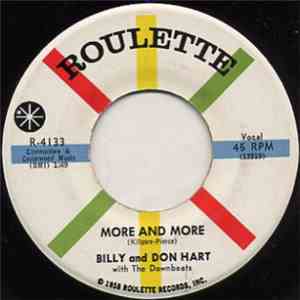 Billy And Don Hart With The Downbeats  - More And More download flac mp3