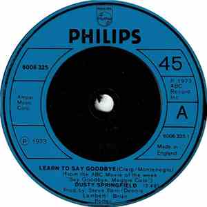 Dusty Springfield - Learn To Say Goodbye download flac mp3