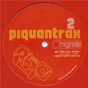 Highlife  - Act Like You Know download flac mp3