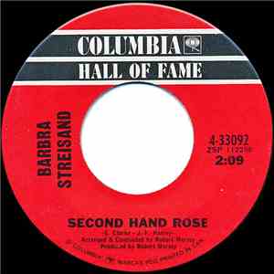 Barbra Streisand - Second Hand Rose / People download flac mp3