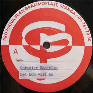 Christer Sandelin - Det Hon Vill Ha download flac mp3