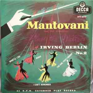 Mantovani And His Orchestra - Mantovani Plays The Waltzes Of Irving Berlin No.2 download flac mp3