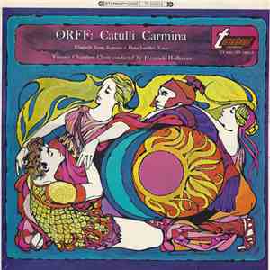 Orff - Elisabeth Roon, Hans Loeffler, Vienna Chamber Choir, Heinrich Hollreiser - Catulli Carmina download flac mp3