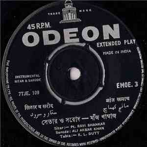 Pt. Ravi Shankar and Ali Akbar Khan and K. L. Dutt - Manj Khamaj / Todi download flac mp3