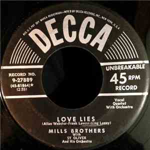 The Mills Brothers With Sy Oliver And His Orchestra - Love Lies / Be My Life's Companion download flac mp3