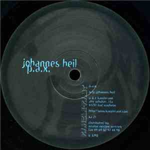 Johannes Heil - P.A.X. download flac mp3