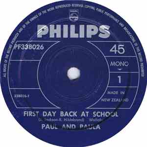 Paul And Paula - First Day Back At School download flac mp3
