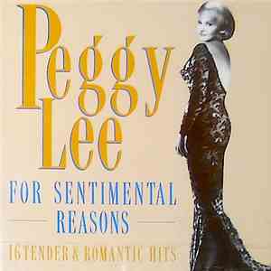 Peggy Lee - For Sentimental Reasons download flac mp3