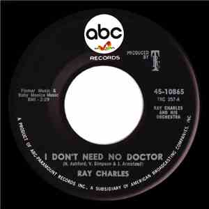 Ray Charles - I Don't Need No Doctor download flac mp3