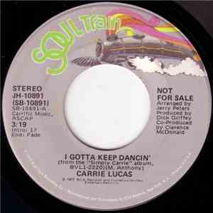 Carrie Lucas - I Gotta Keep Dancin' download flac mp3