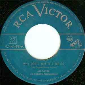 Don Cornell - Why Don't You Tell Me So / If I Had Another Chance download flac mp3