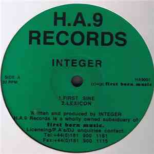 Integer  - First Sine download flac mp3